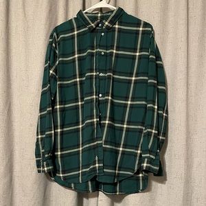 Women’s H&M Green Flannel, Size 12